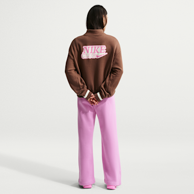 Nike Sportswear Women's Oversized 1/4-Zip Fleece Top
