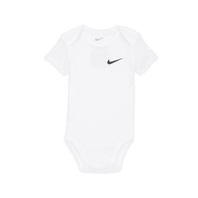 Nike Essentials Baby (0-9M) 5-Pack Bodysuit Set