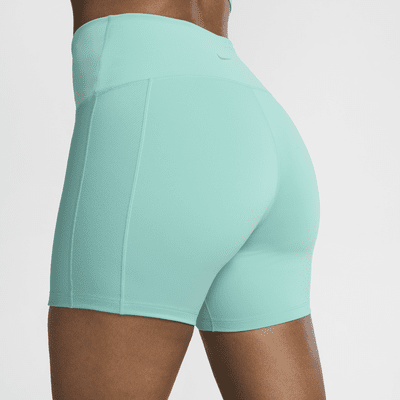 Shorts de ciclismo de tiro alto de 18 cm para mujer Nike One Wrap