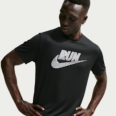 Nike Miler Men's Dri-FIT UV-Protection Short-Sleeve Running Top