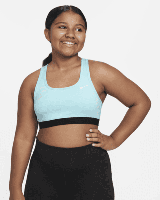 Детские  Nike Swoosh Big Kids' (Girls') Sports Bra (Extended Size)