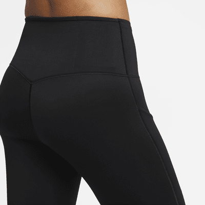 Nike Go Leggings in voller Länge mit Taschen, starkem Halt und hohem Bund für Damen