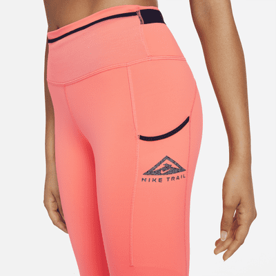 Damskie legginsy do biegania w terenie ze średnim stanem i kieszenią Nike Epic Luxe