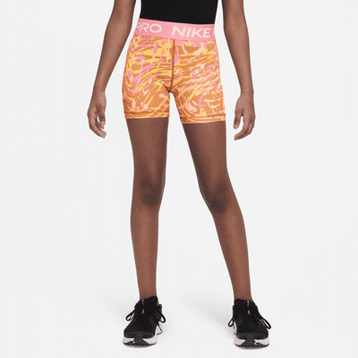 Misbrug Tablet dine Nike Pro-shorts (7,6 cm) til større børn (piger). Nike DK