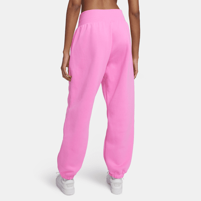 Pants de entrenamiento oversized de tiro alto para mujer Nike Sportswear Phoenix Fleece