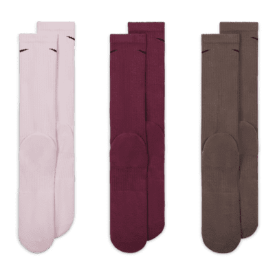 Calcetas de entrenamiento (3 pares) Nike Everyday Plus Cushioned