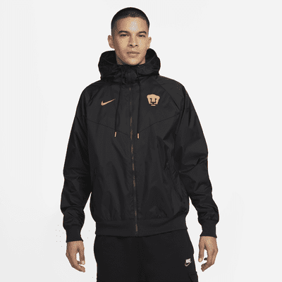 derrocamiento Conciliador evaluar Pumas Windrunner Men's Nike Football Full-Zip Jacket. Nike LU