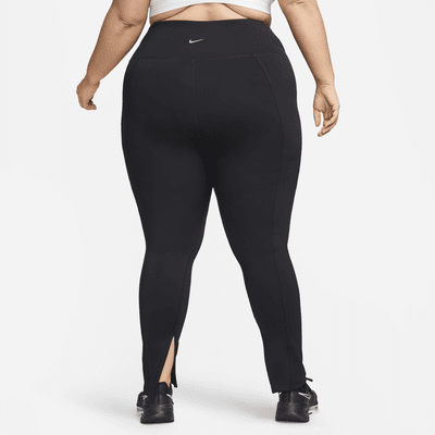 Nike One Women's High-Waisted Full-Length Split-Hem Leggings (Plus Size). Nike.com