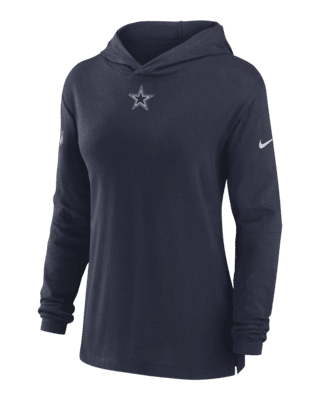 Dallas Cowboys Nike Dr-Fit Cotton Long Sleeve T-Shirt - Womens