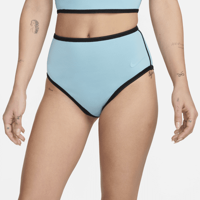 Prenda para la parte inferior de cintura alta y reversible para mujer Nike Swim Fusion