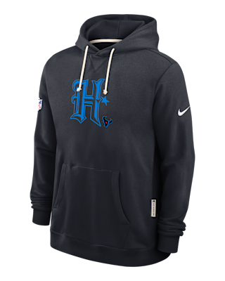 Мужское худи Houston Texans Alt Offensive Set Play Sideline Nike Dri-FIT NFL Pullover Hoodie