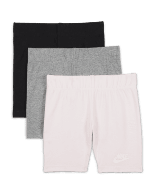 Детские шорты Nike Little Kids' 3-Pack Bike Shorts Set