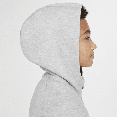 FC Barcelona Tech Fleece Nike voetbalhoodie met rits over de hele lengte voor jongens