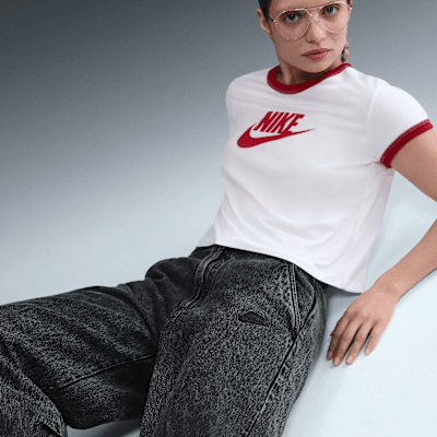 Pantalon tissé en denim Nike Sportswear pour femme