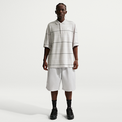 Nike Sportswear Club Men's Oversized Striped Polo
