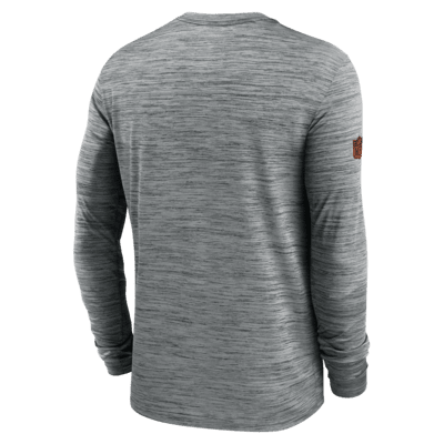 Cincinnati Bengals Sideline Velocity Men's Nike Dri-FIT NFL Long-Sleeve T-Shirt