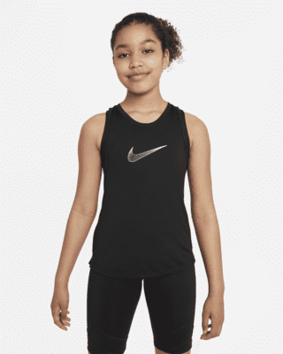 Подростковые  Nike One Big Kids' (Girls') Dri-FIT Training Tank для тренировок