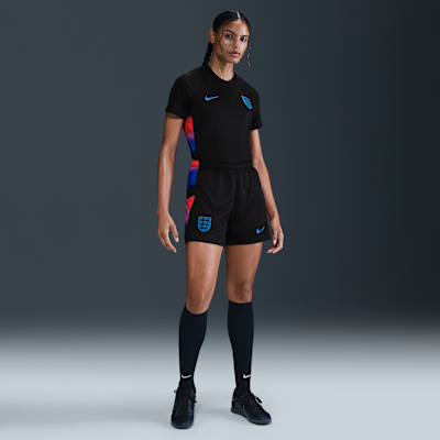 İngiltere 2025/26 Stadyum Deplasman Nike Dri-FIT Kadın Futbol Taraftar Şortu