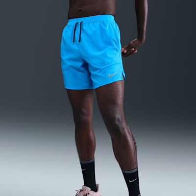 Nike Stride Dri-FIT hardloopshorts met binnenbroek voor heren (18 cm)