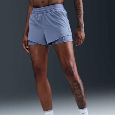 Nike Swift Women's Dri-FIT Mid-Rise 2-in-1 Running Shorts
