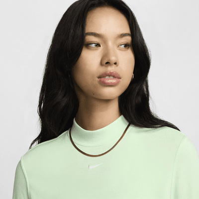 Nike Sportswear Chill Terry Women's Crew-Neck Cropped French Terry Top