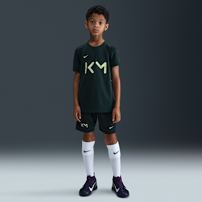Kylian Mbappé Academy Older Kids' Nike Dri-FIT Football Short-Sleeve Top