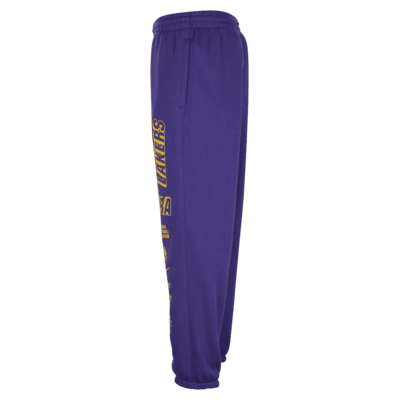 Los Angeles Lakers Courtside Nike NBA-Fleece-Hose für ältere Kinder