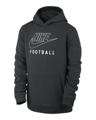 Подростковое худи Nike Swoosh Club Fleece Big Kids' Football Pullover Hoodie для футбола