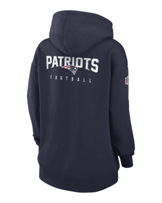 Nike Sideline Club (NFL New England Patriots) Women's Pullover Hoodie.