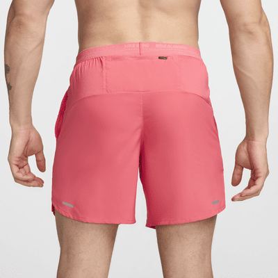 Shorts de correr Dri-FIT de 18 cm con forro de ropa interior para hombre Nike Stride