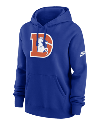 Женское худи Denver Broncos Club Nike NFL Pullover Hoodie