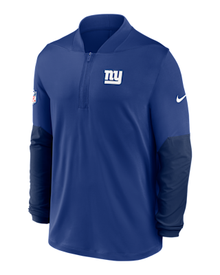 Мужские  New York Giants Feel The Pressure Nike Dri-FIT NFL 1/2-Zip Top