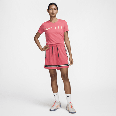 Shorts de básquetbol Dri-FIT de 13 cm para mujer Nike Crossover