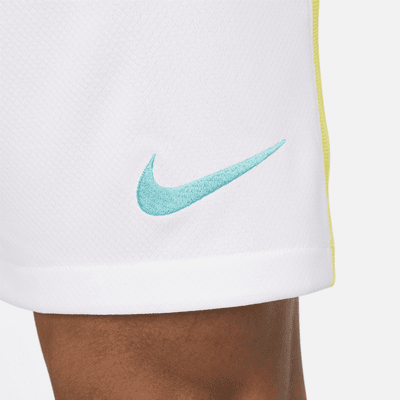 กางเกงฟุตบอลขาสั้น Replica ผู้ชาย Nike Dri-FIT Brazil 2024 Stadium Away