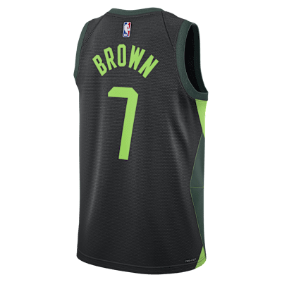 Jaylen Brown Boston Celtics 2024/25 City Edition Men's Nike Dri-FIT NBA Swingman Jersey