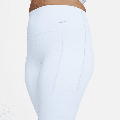 Leggings de 7/8 de tiro alto y sujeción media con bolsillos para mujer Nike Universa