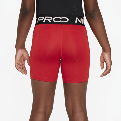 Shorts Dri-FIT de 13 cm para niña talla grande Nike Pro