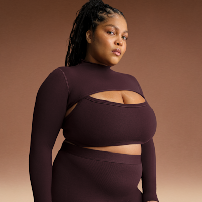 NikeSKIMS Vintage Seamless Women's Long-Sleeve Shrug