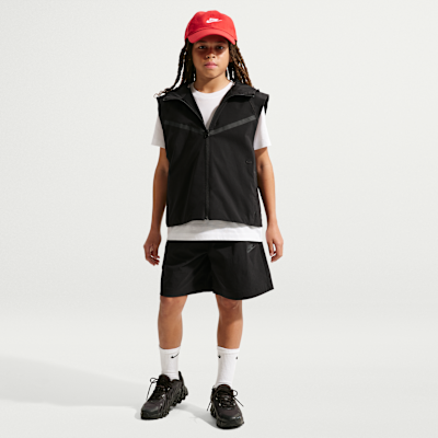 Αμάνικο μπουφάν Nike Sportswear Tech Woven για μεγάλα αγόρια