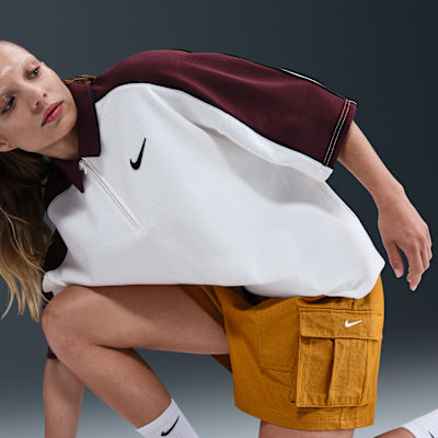 Shorts cargo de tiro medio holgados de 13 cm para mujer Nike Sportswear