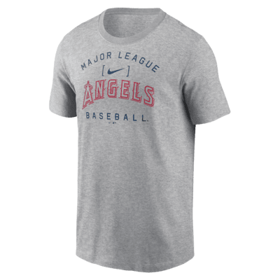 Playera Nike de la MLB para hombre Los Angeles Angels Home Team Athletic Arch