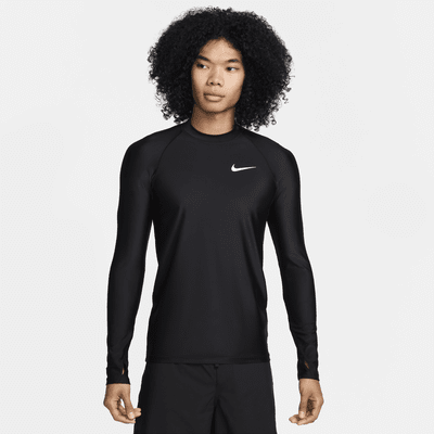 Rashguard De Manga Larga Para Hombre Nike Swim Whitewater. Nike.com