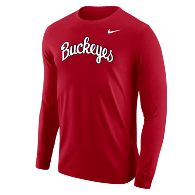 Ohio State Men's Nike College Long-Sleeve T-Shirt. Nike.com