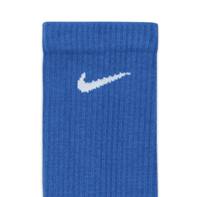 Κάλτσες προπόνησης μεσαίου ύψους Nike Everyday Plus Cushioned (έξι ζευγάρια)