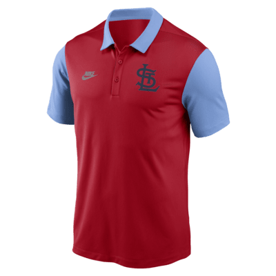 St. Louis Cardinals Cooperstown Franchise Men's Nike Dri-FIT MLB Polo