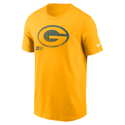 Playera Nike de la NFL para hombre Green Bay Packers Faded Essential