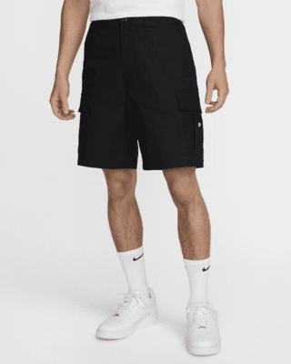 nike swoosh woven cargo shorts