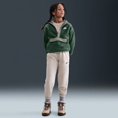 Nike Sportswear Club Fleece Big Kids' Loose 1/4-Zip Hoodie