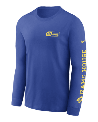 Мужская футболка Los Angeles Rams All Out Nike NFL Long-Sleeve