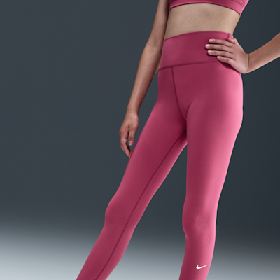 Legging taille haute Dri-FIT Nike One pour ado (fille)
